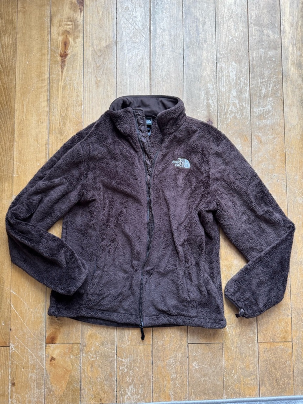 The North Face Plush Fleece Jacket - Dark Brown
